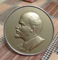 настольная медаль барельеф ленин