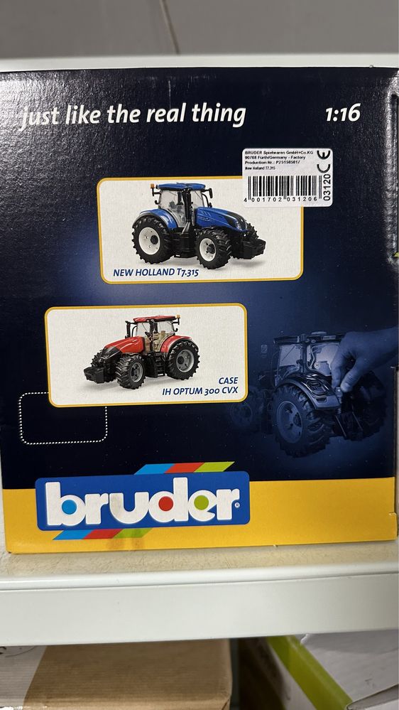 BRUDER zabawka traktor