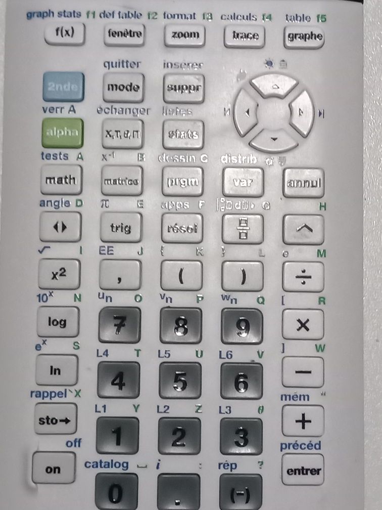 Calculadora gráfica Texas TI-83 Premium CE