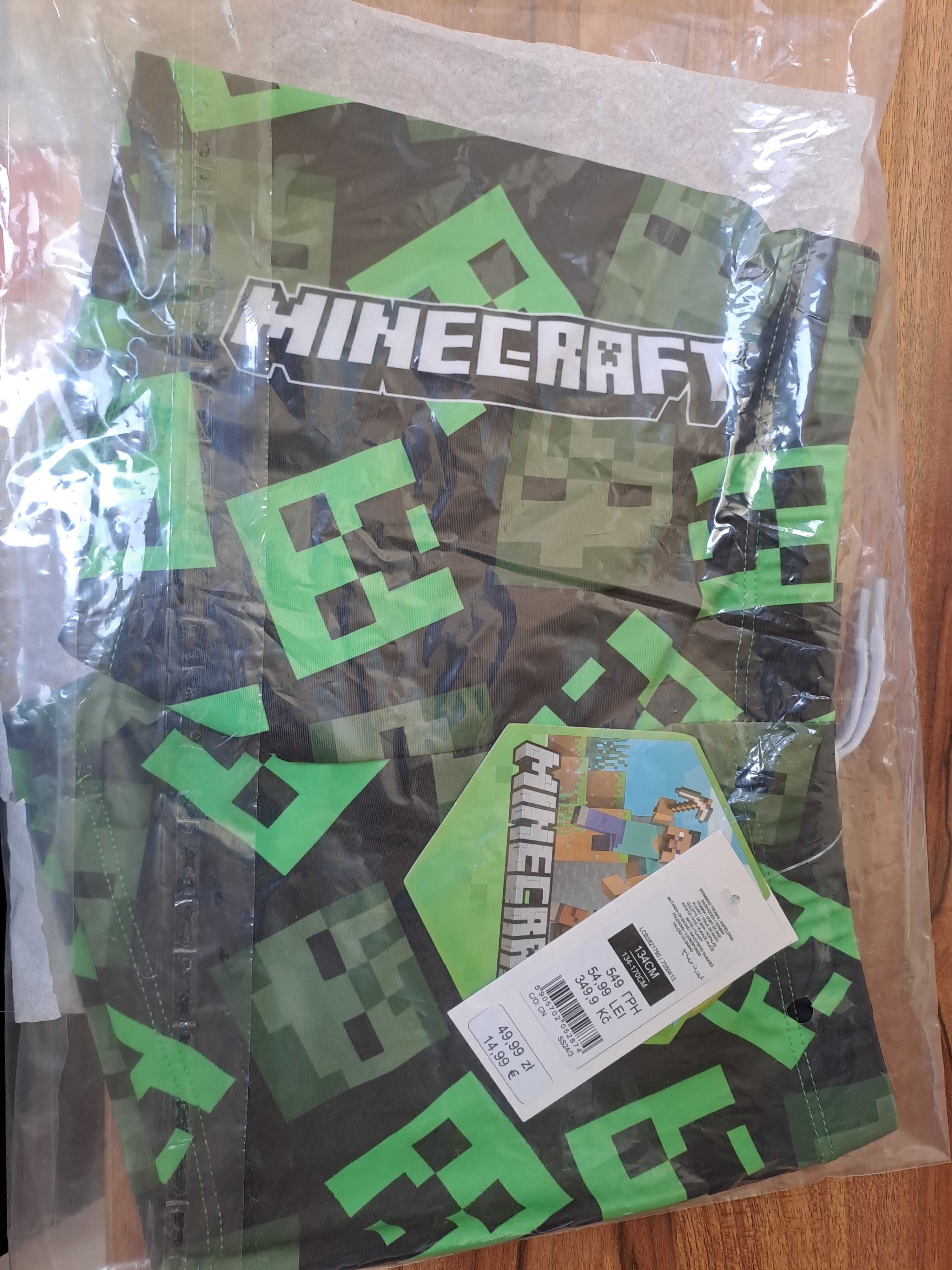 Kąpielówki Minecraft 134 cm - nowe