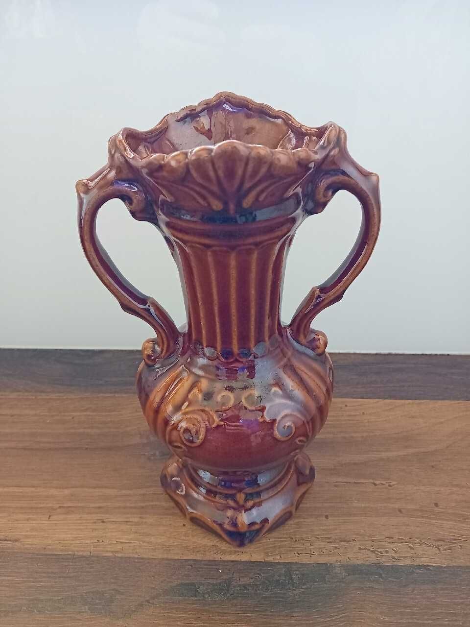 Piękny wazon porcelit PRL