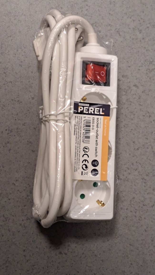 Extensões elétricas com interruptor 3 metros