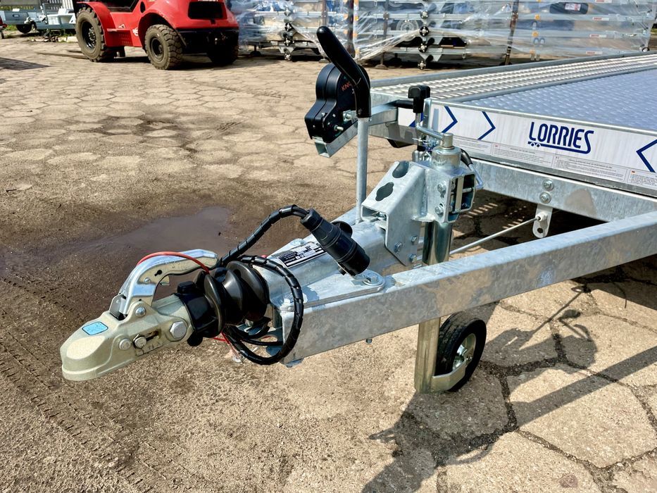Przyczepa uchylna laweta LORRIES 3000kg LED PLI30 4,5 ALU mocna