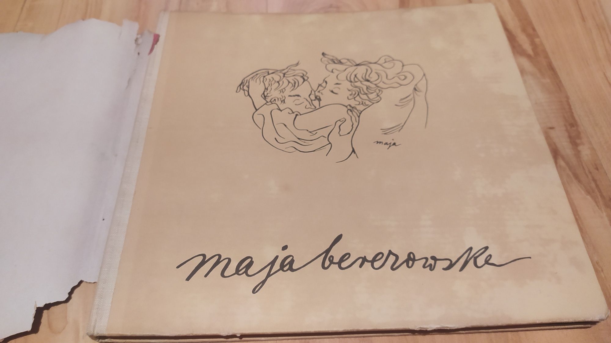Album Maja Berezowska rysunki i akwarele   z obwolutą