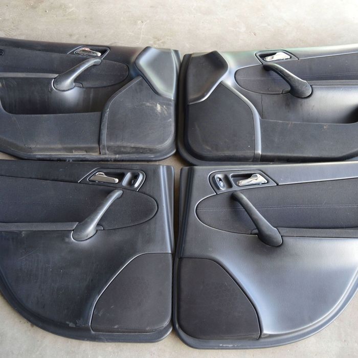 mercedes-benz c w203 boczki tapicerka drzwi komplet zestaw a2037308870