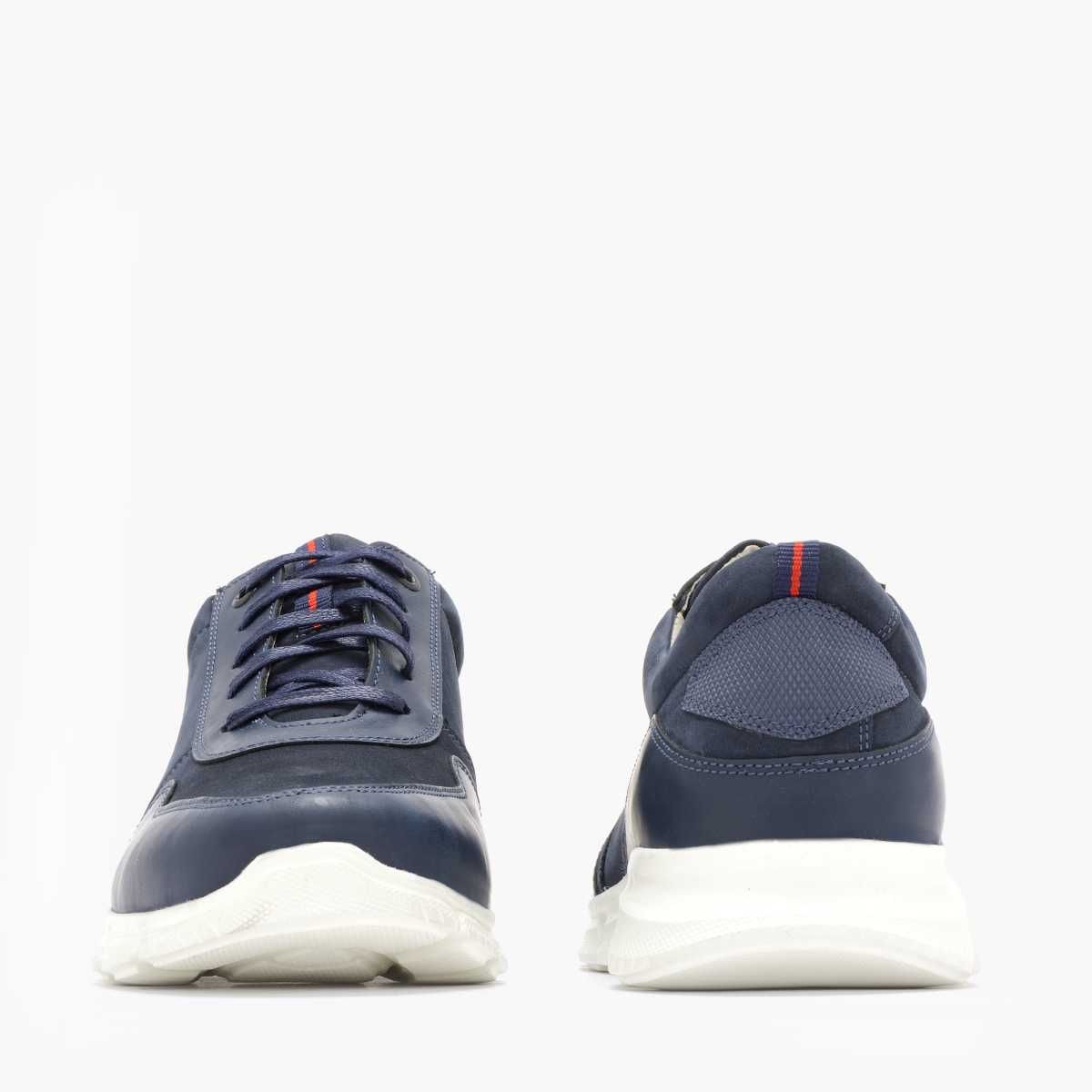 Ryłko granatowe skórzane buty r. 42 prawie nowe