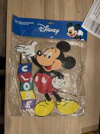 Dekoracja ścienna Mickey Mouse - naklejka scienna plus zawieszka