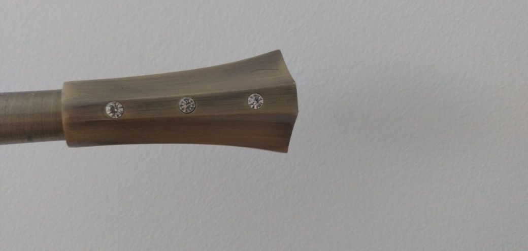 Karnisz metalowy ponad 2,5m rurka