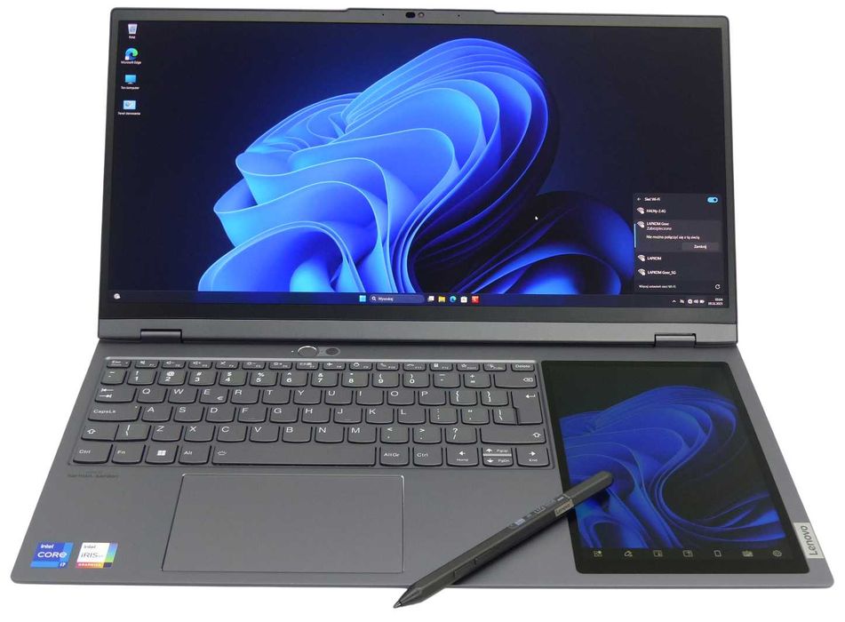 Lenovo ThinkBook Plus G3 i7-12700H DOTYK 17.3" 3K + 8" 2x PEN CNC W11P