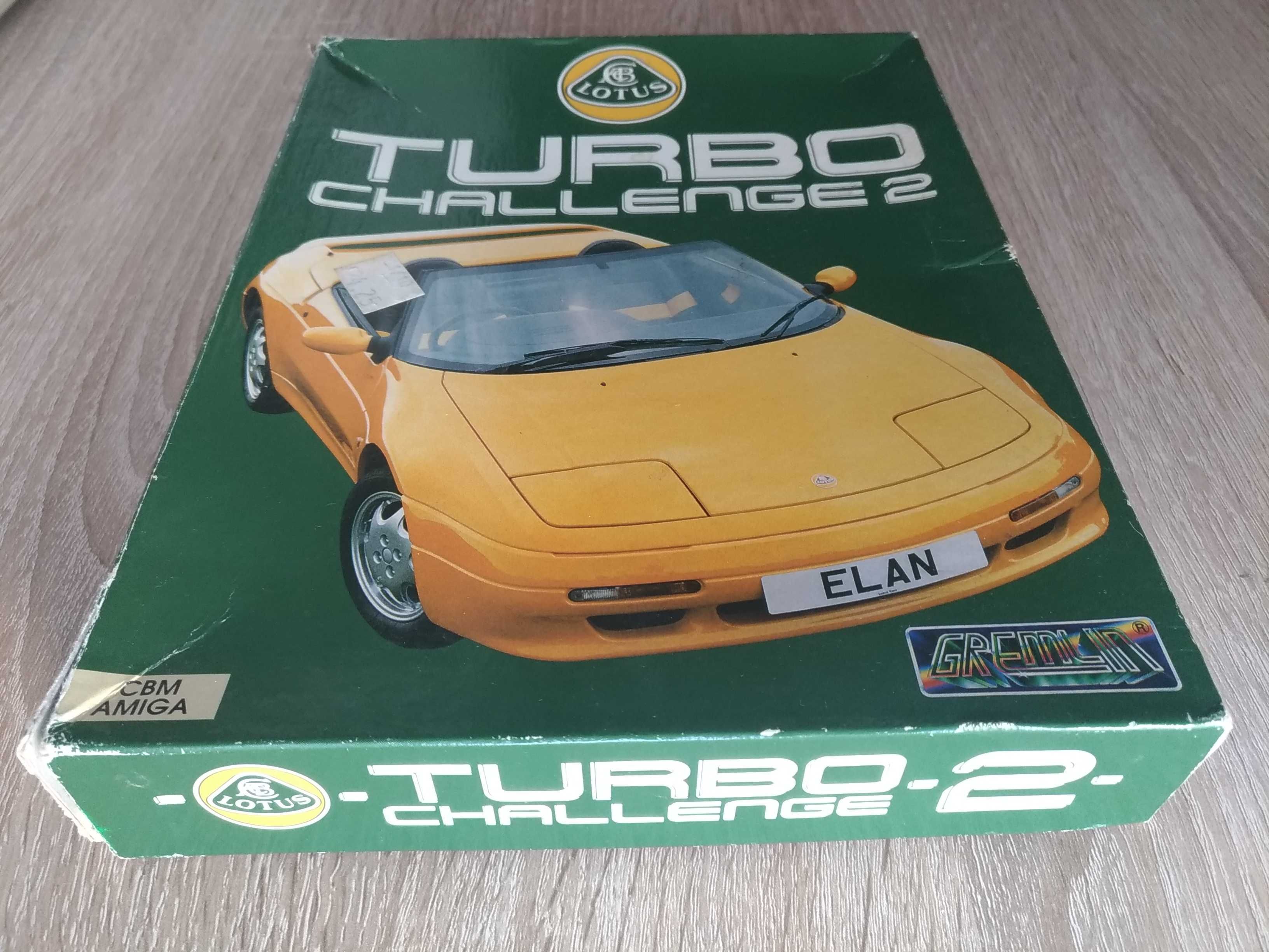 Lotus Turbo Challenge 2 - gra na komputer Amiga, sprawna