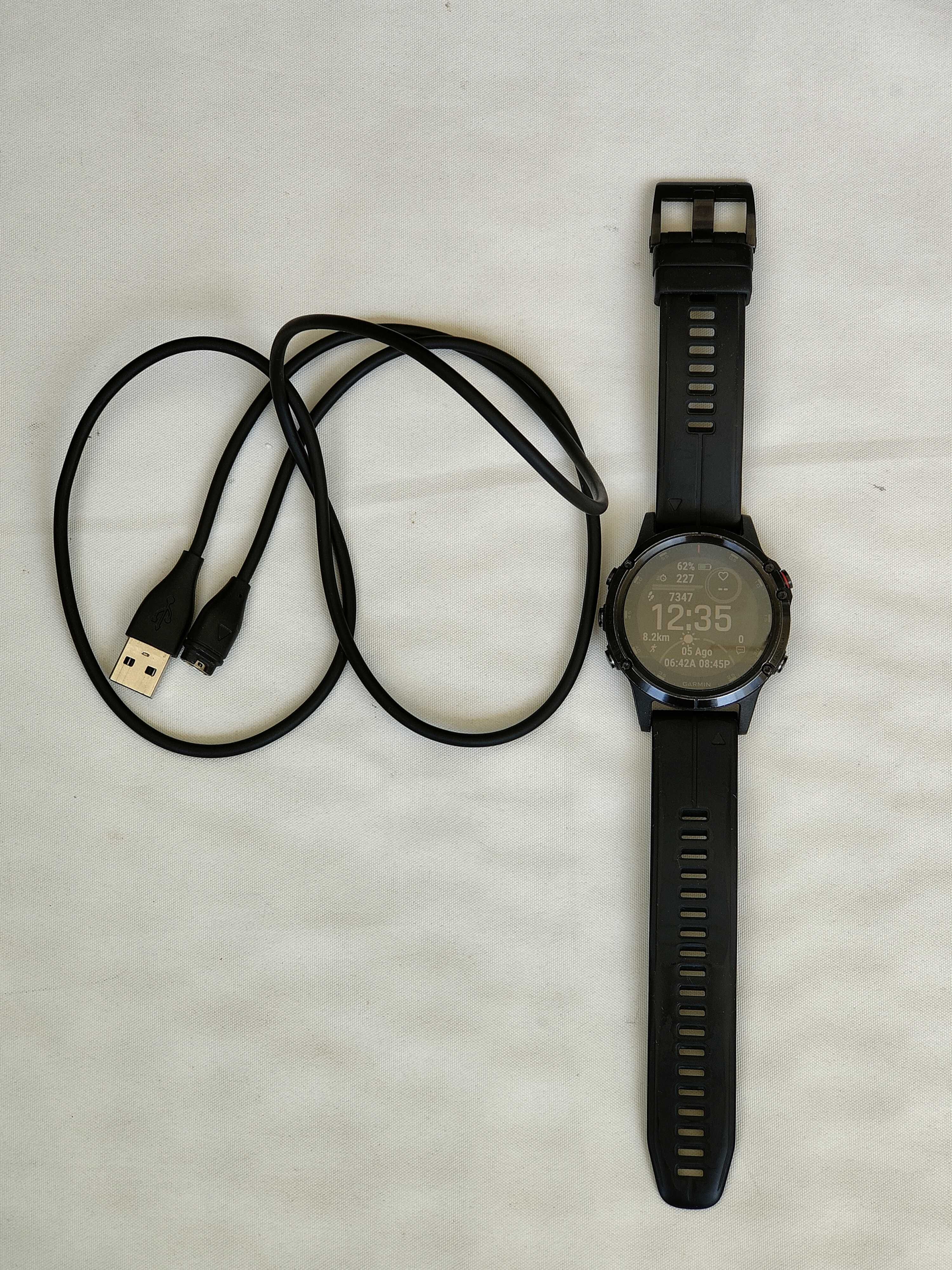 Relógio Desportivo | Garmin Fenix 5 Plus | Versão Sapphire