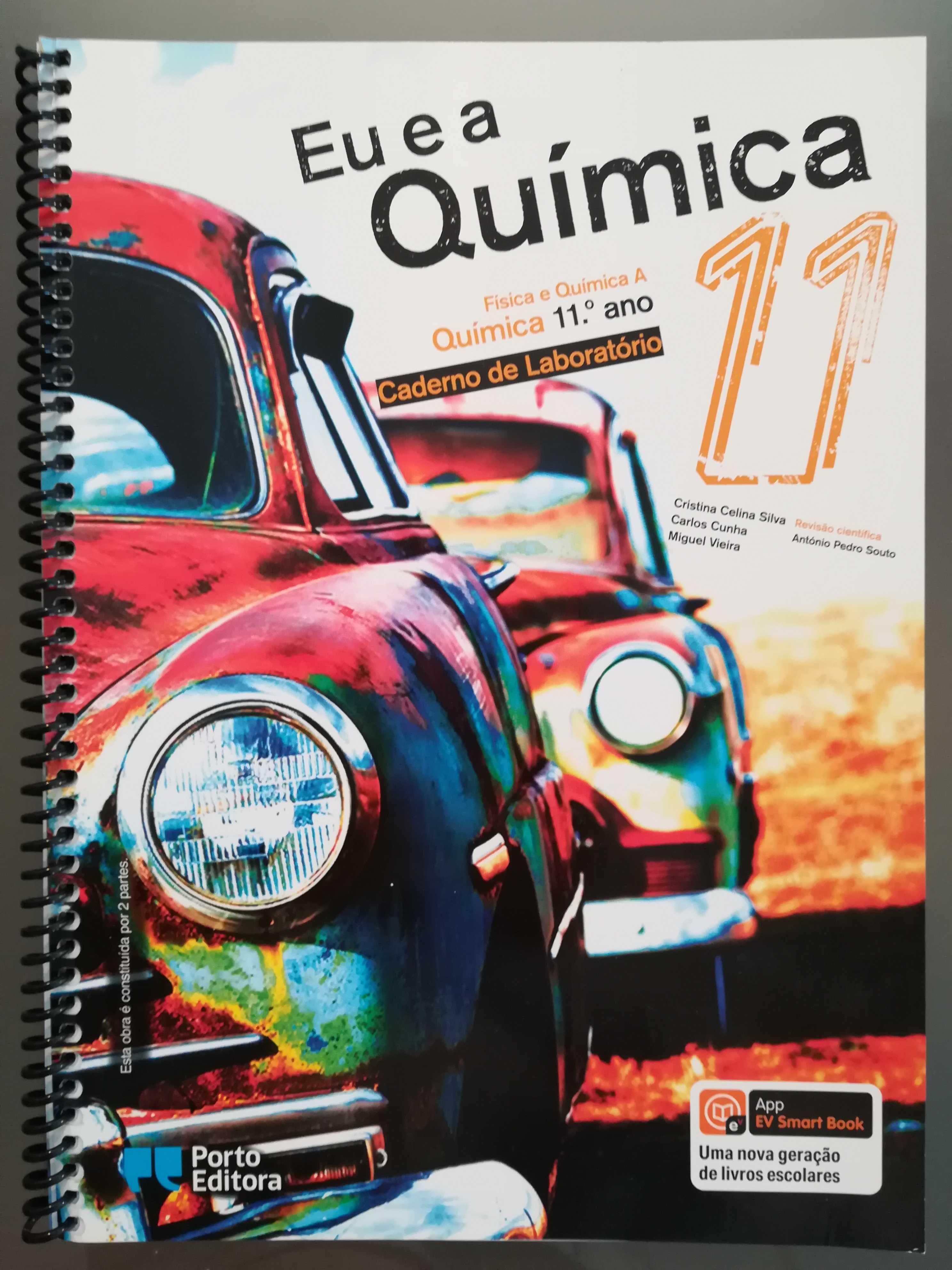 Eu e a Química 11, Manual e caderno de atividades, Química 11º ano