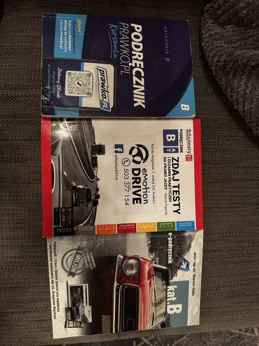 Ksiazki na prawo jazdy