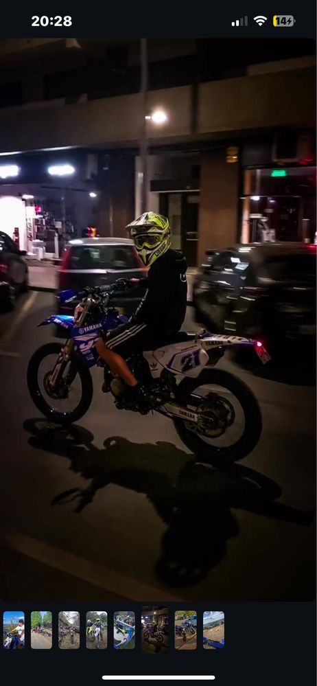 Matriculada Yamaha yz 125 +supermotard