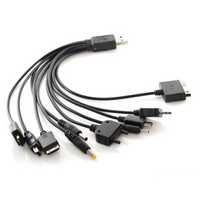 Универсальный USB кабель 10 в 1 для зарядки телефонов