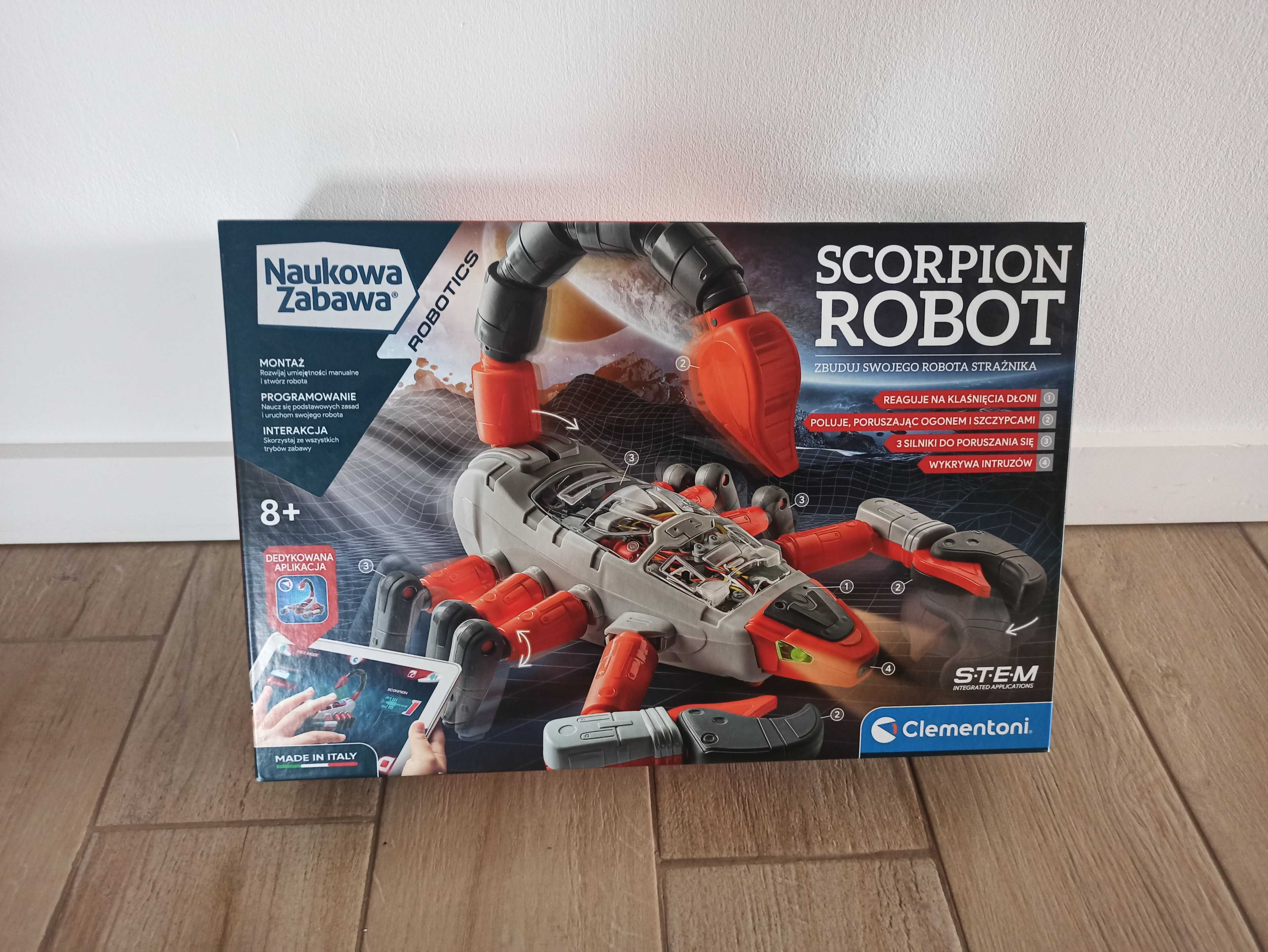 Naukowa zabawka - Robot Scorpion programowanie