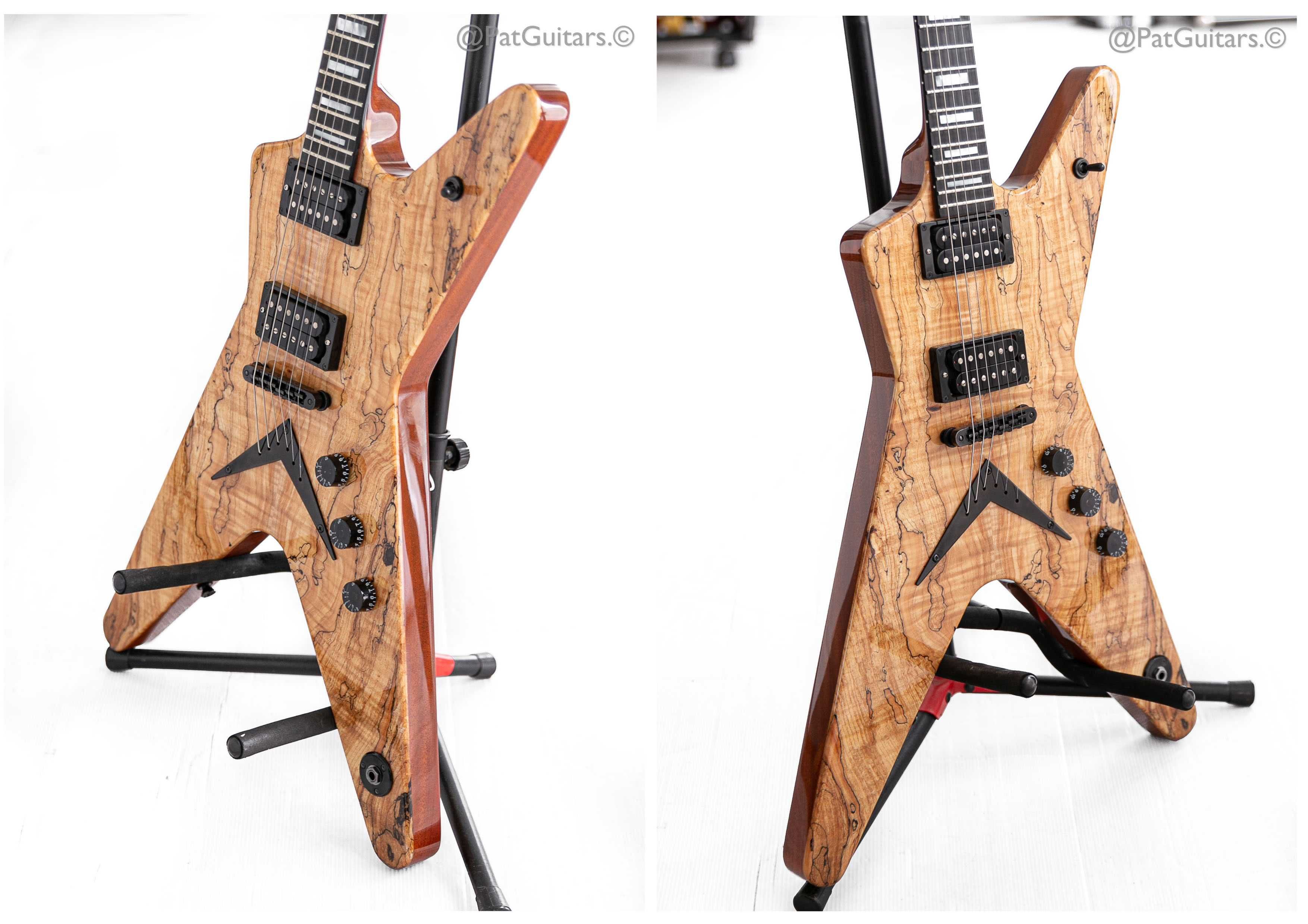 2009 Dean USA ML Custom Shop NAMM Special. Spalted Maple top