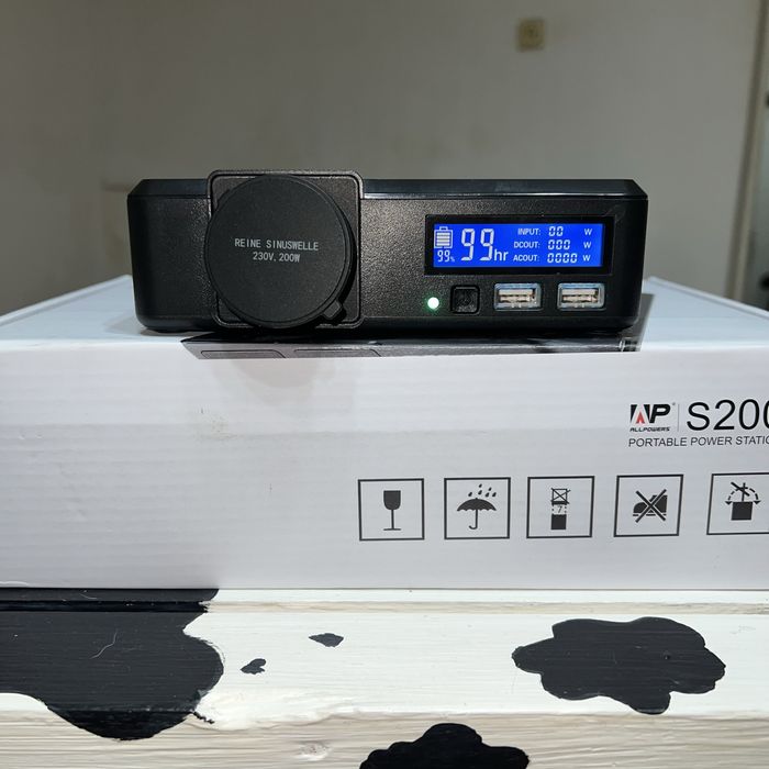 Мобільна зарядна станція Allpowers S200 154Wh 41600mAh