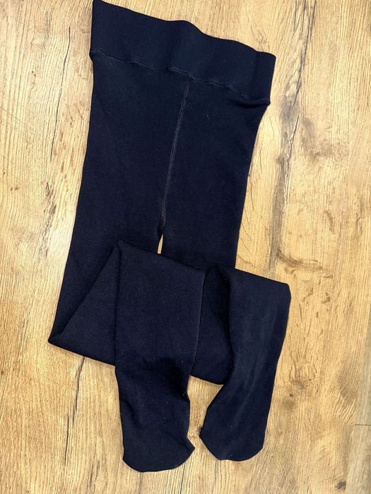 Primark ocieplane rajstopy granat XS-S