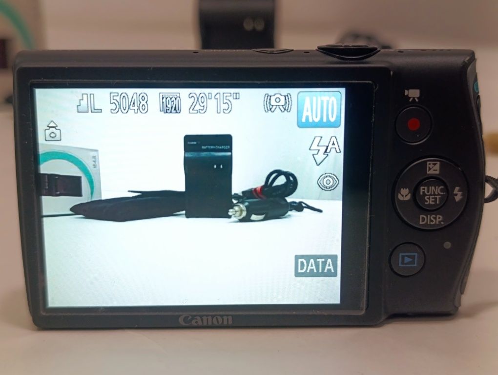 Aparat cyfrowy Canon IXUS 230 hs 12mpx x8 fullHD vintage retro y2k BDB