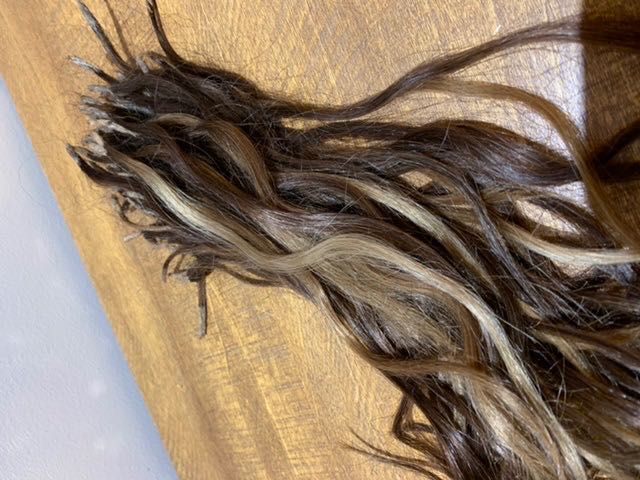 Extensões de cabelo natural