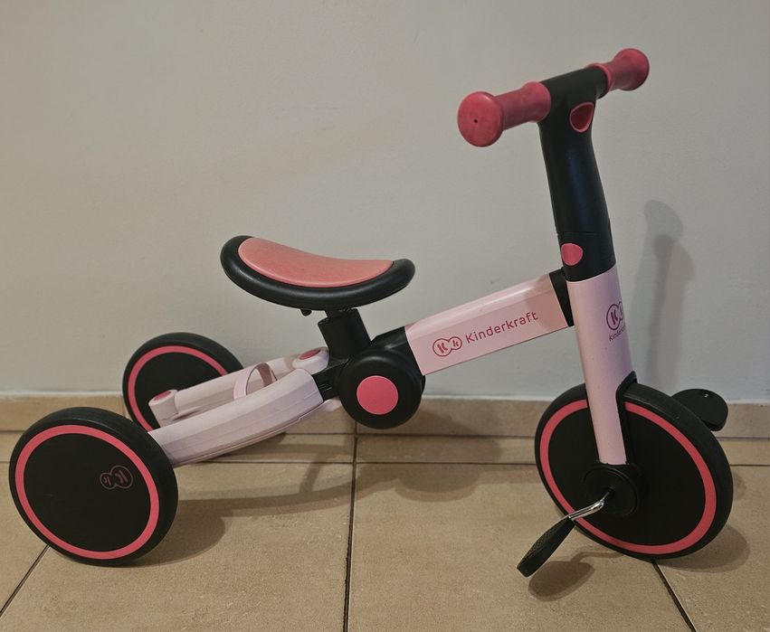 Rowerek biegowy trójkołowy 2 lata 3w1 Kinderkraft 4Trike