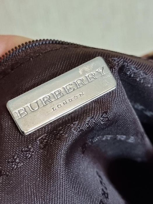 Стильная винтажная сумка, сумочка burberry