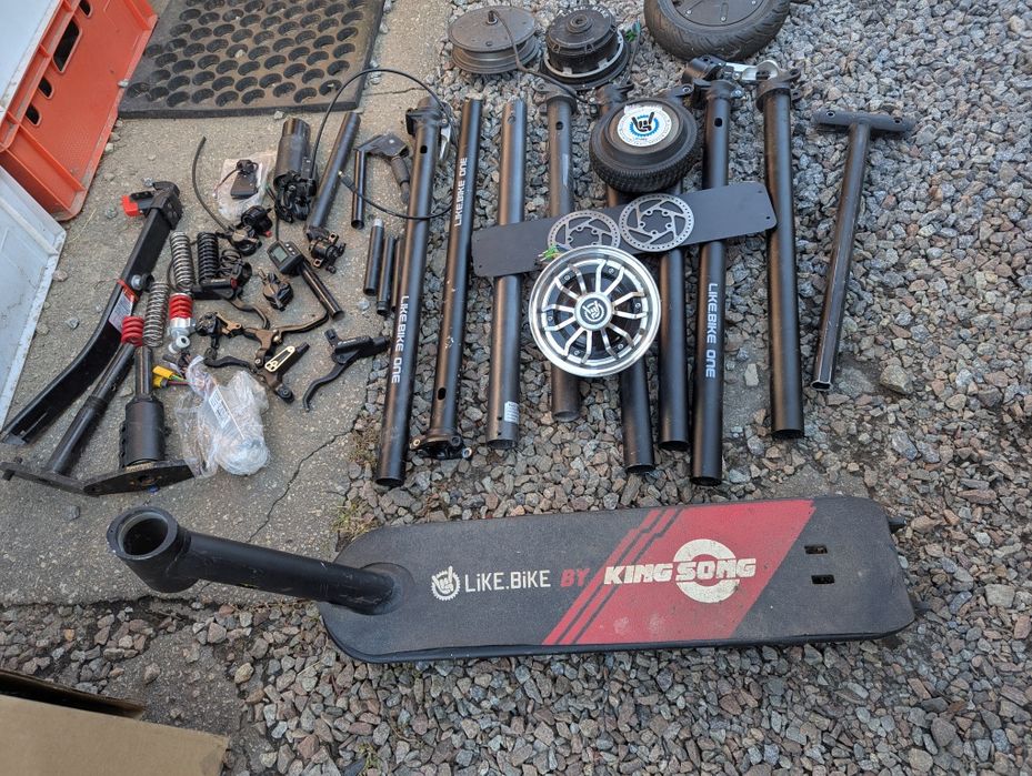 Лот запчастей для электросамоката