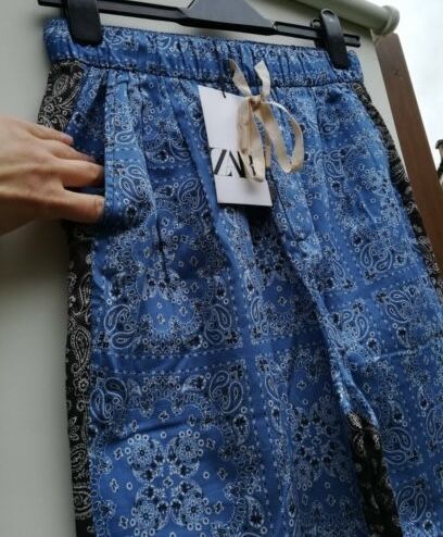 Новый костюм Zara в пижамном стиле / кимоно