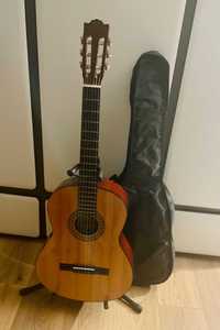 Gitara - Salamanca. Zestaw gitara, pokrowiec oraz stojak