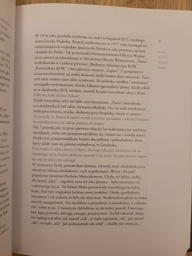 Joanna Racewicz 12 rozmów o miłości. Rok po katastrofie.