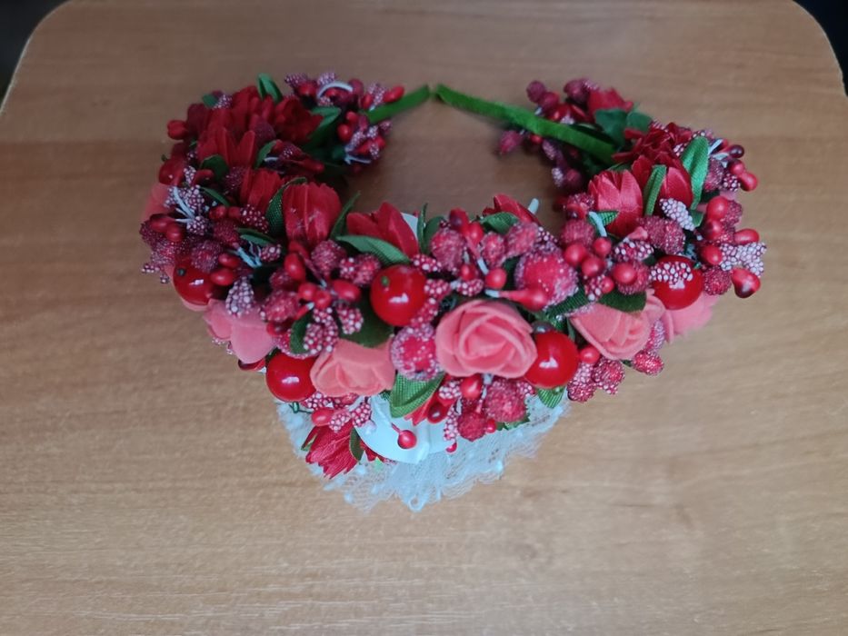 Вінок калина 150грн. Прикраса