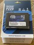 Patriot Dysk SSD 512GB P220S512G25 nowy