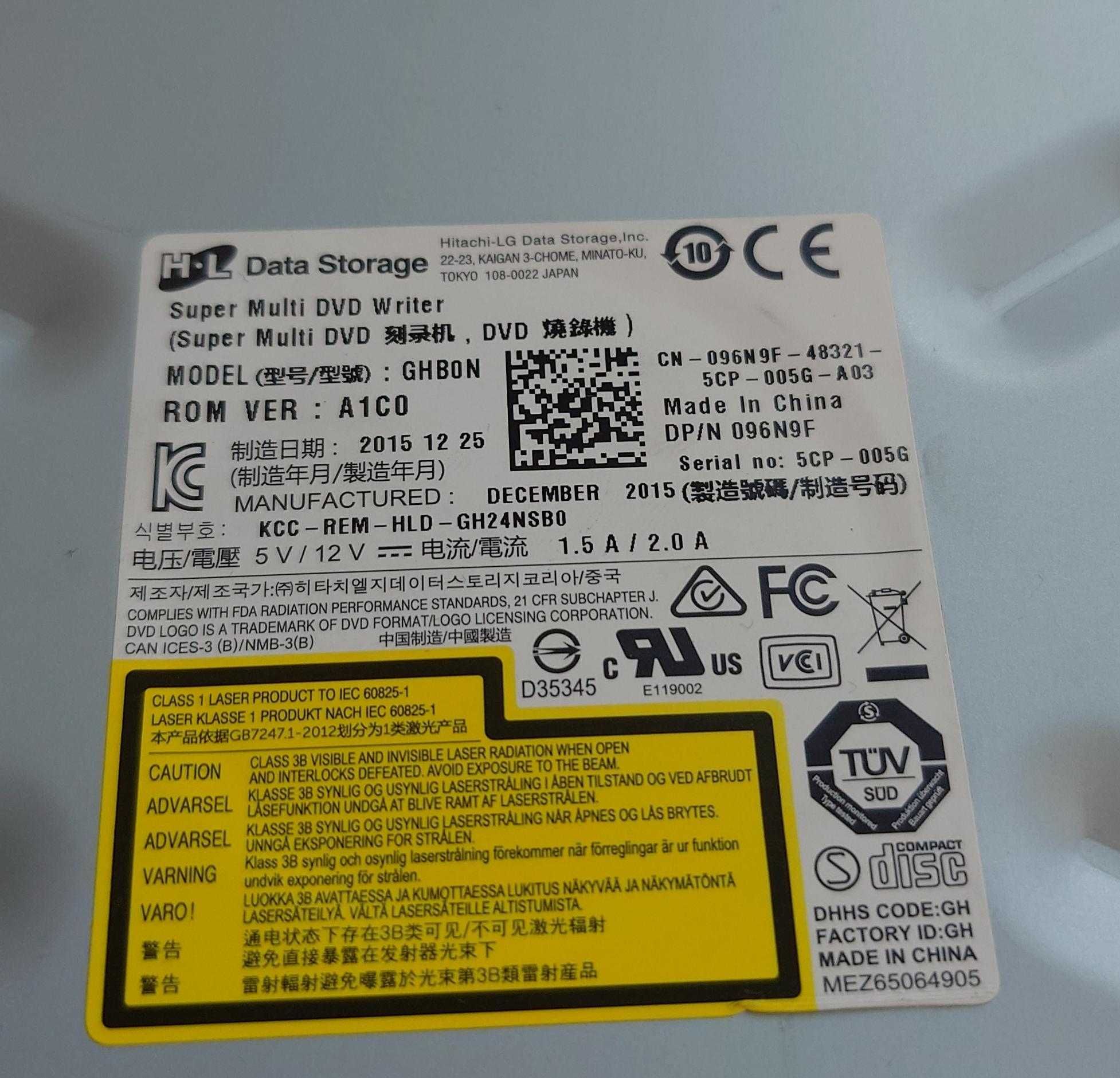 Nagrywarka DVD Hitachi-LG GHB0N