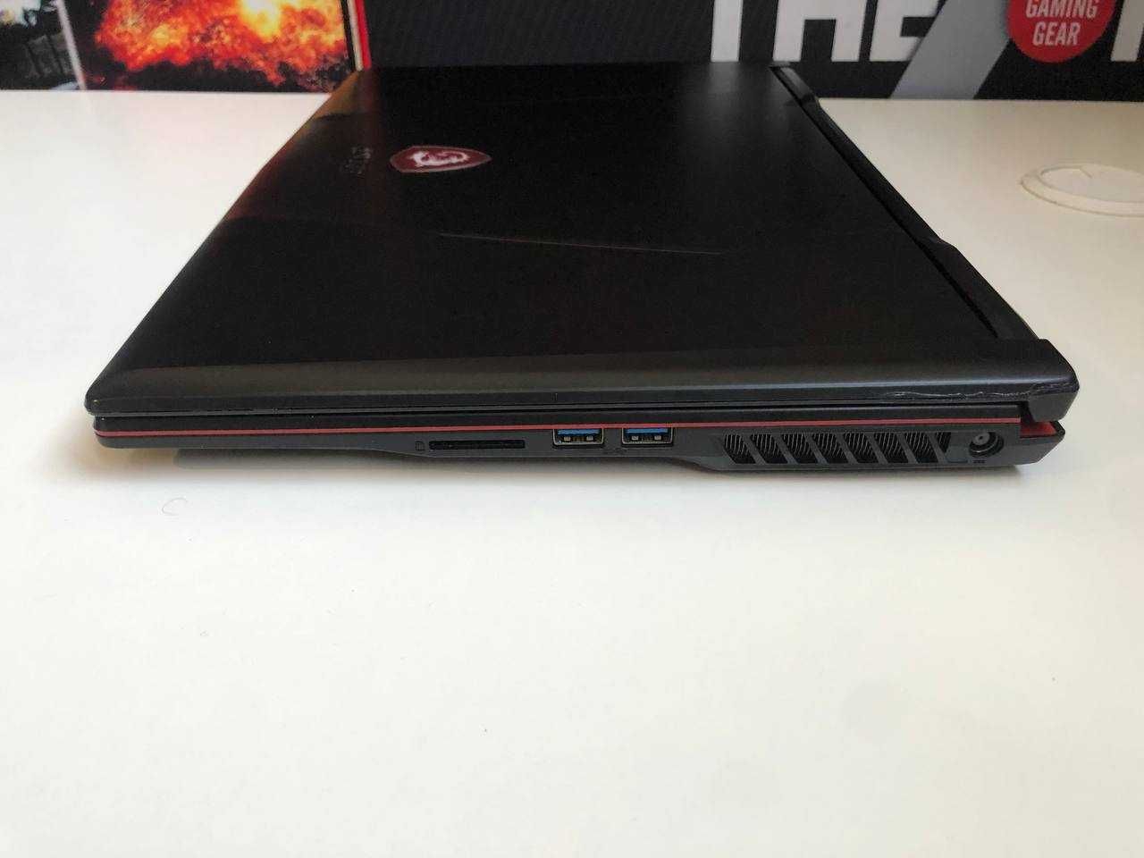 Игровой ноутбук MSI GL63 i7-8750H + GTX 1050Ti 4gb 15.6 дюймов FHD IPS