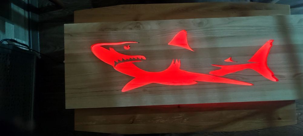 Світильник Акула