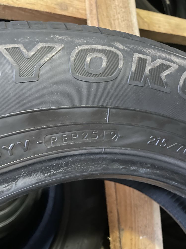 666 R 16 215 70 комплект летних шин Япония