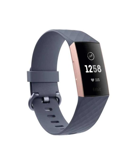SmartWatch FitBit Charge 3 - Blue Grey & Rose Gold