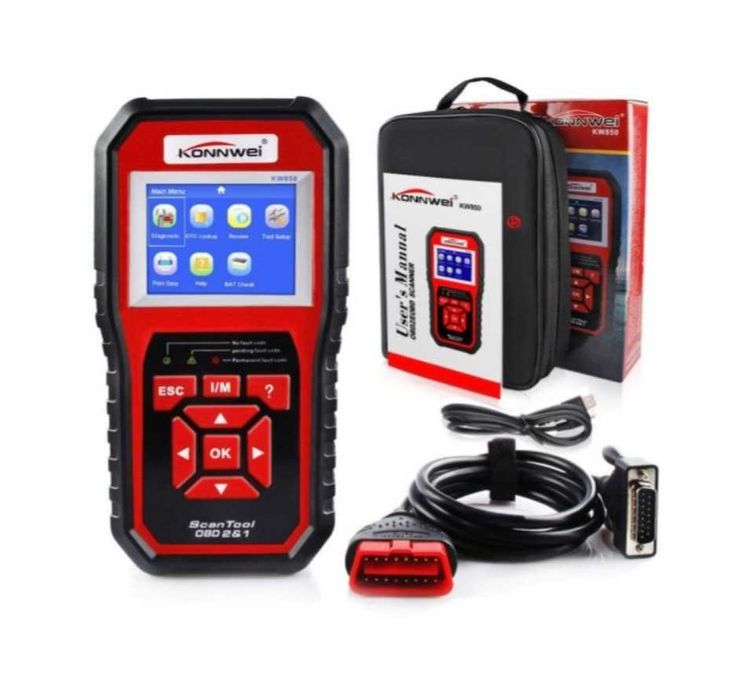 Máquina de diagnóstico automóvel Konnwei kw 850 usada