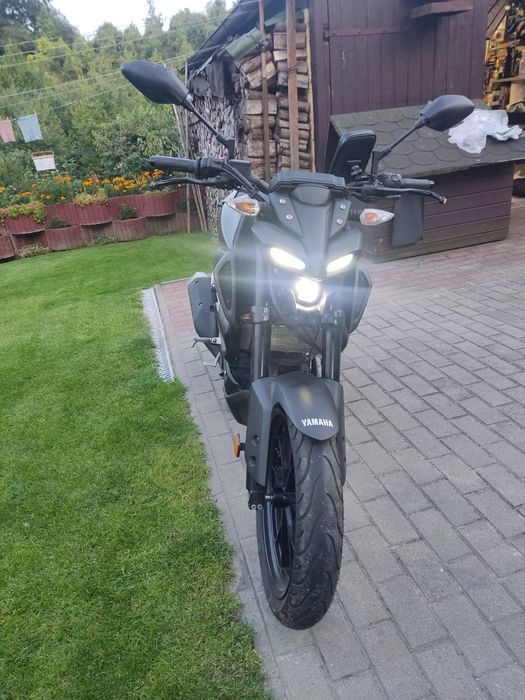 Yamaha MT 125 ideał, podgrzewane manetki