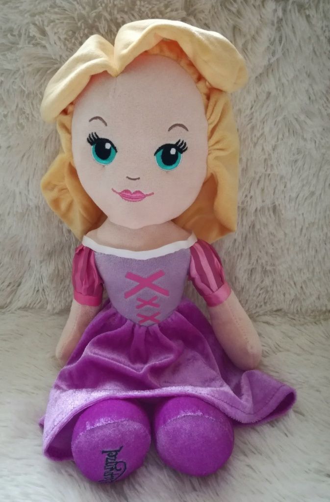 Śliczna lalka ręcznie robiona Roszpunka Disney