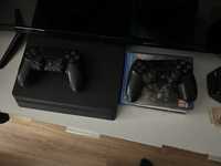 Ps4 slim 2 pady 3 gry