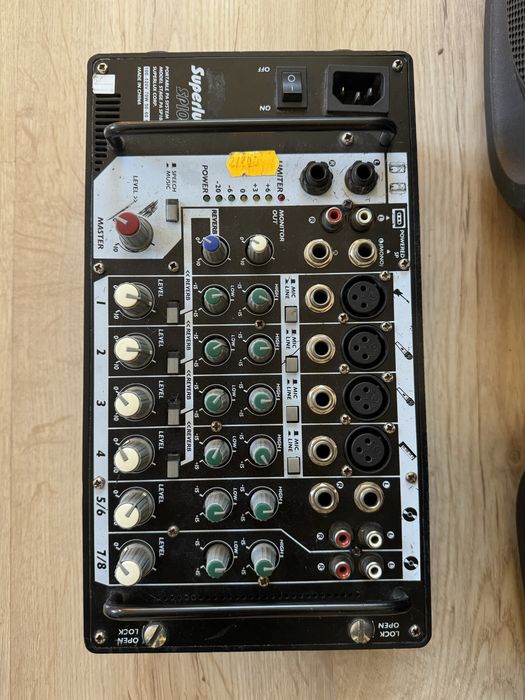 Акустичні колонки Superlux SP108 + мікшер