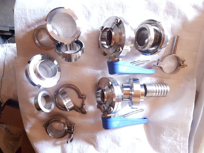 Фильтр молока, обратный клапан, манжета, сальник, муфта, кламп