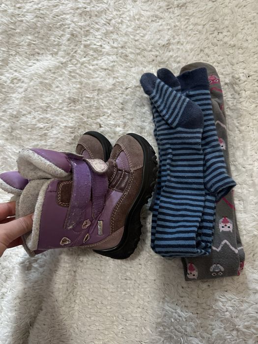 Ботинки з мембраною Gore Tex та колготи