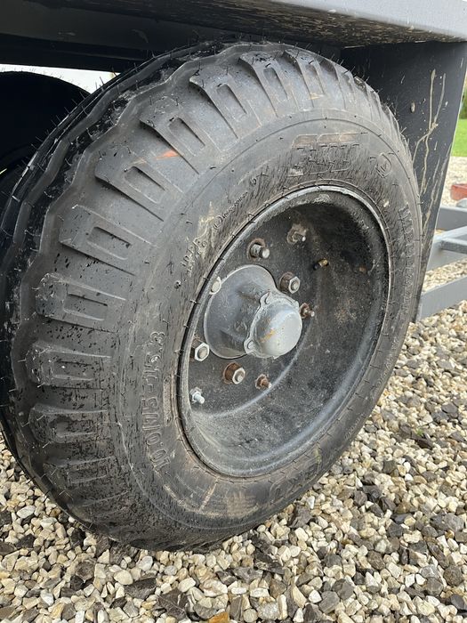 Wózek Sadowniczy na 3 skrzynie. Przyczepka sadownicza na 3 skrzynie