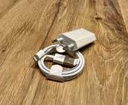 kompaktowa ładowarka 5V 1A do iPhone + kabel 1m USB-A/lightning