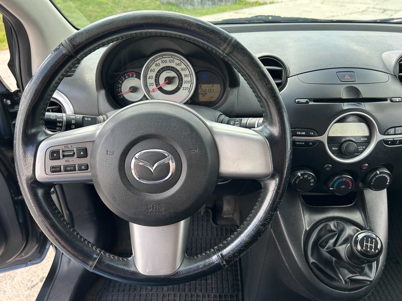 MAZDA 2 * 5 drzwi * 1,3 BENZ * 150 tys.km * klima *