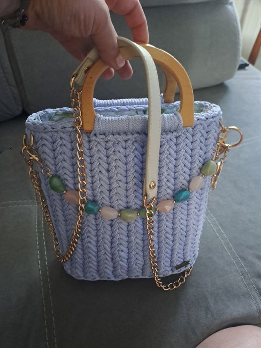 Torebka hand made na szydełku