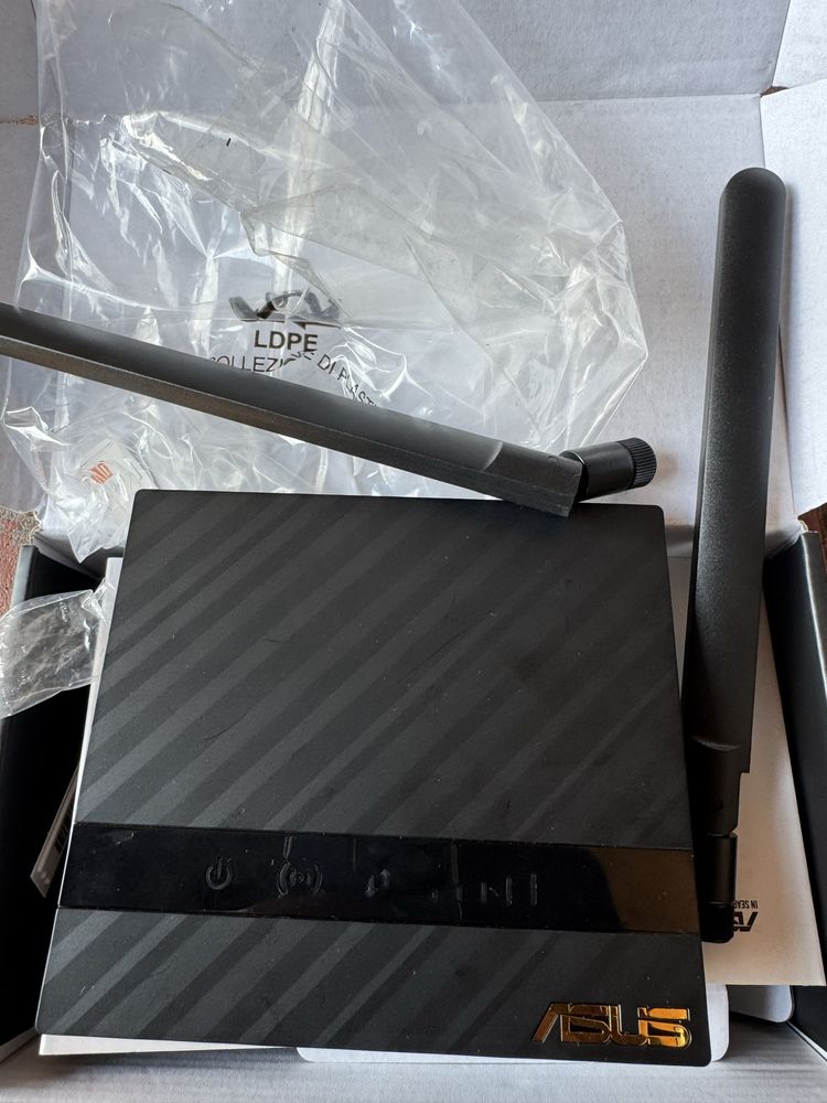 Router sim 4g-n16 ASUS nowy media expert